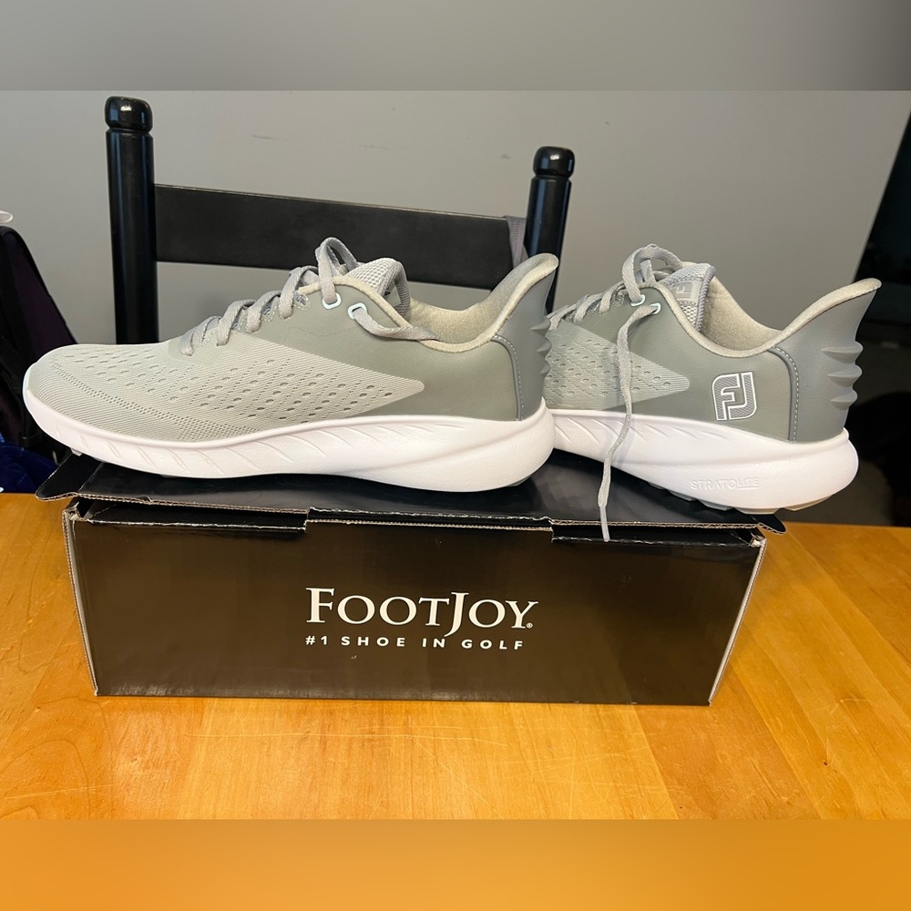 FootJoy Women's Flex XP Gray Golf Shoes LIKE NEW